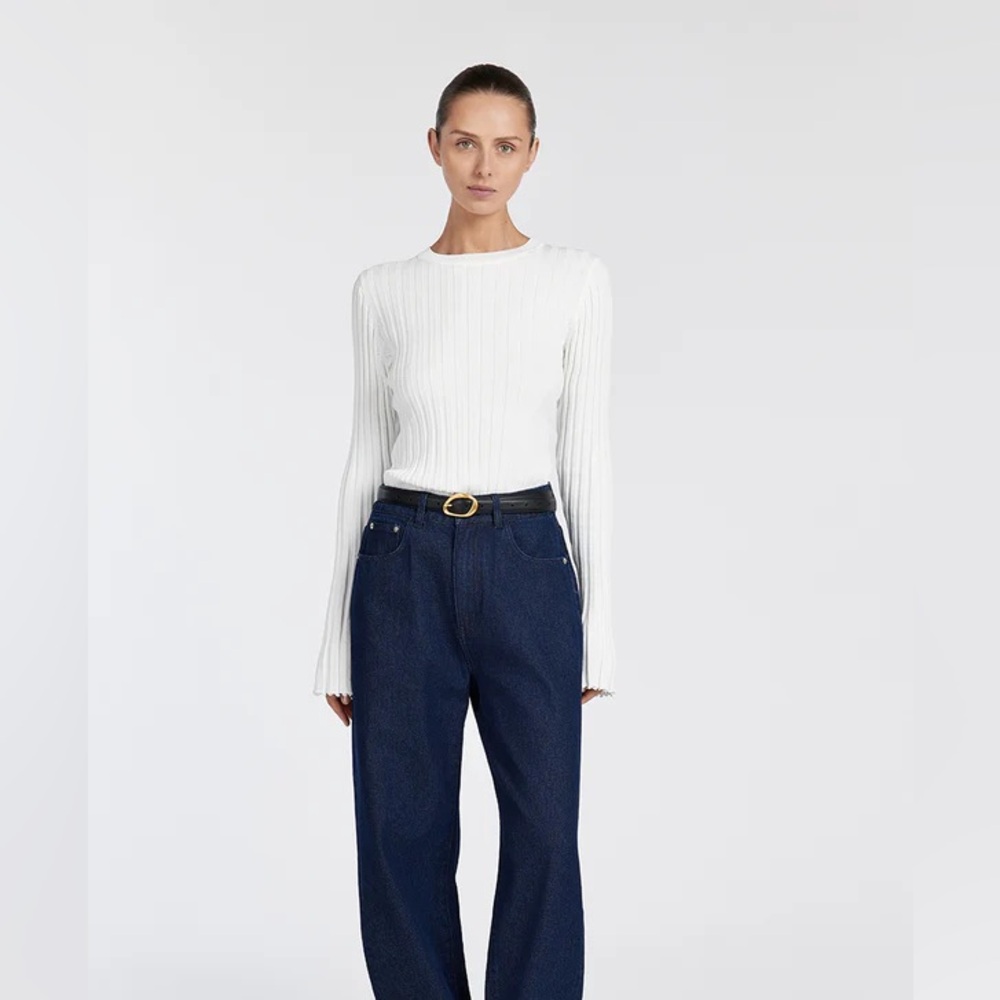 DISSH Navy Wide Leg Pants